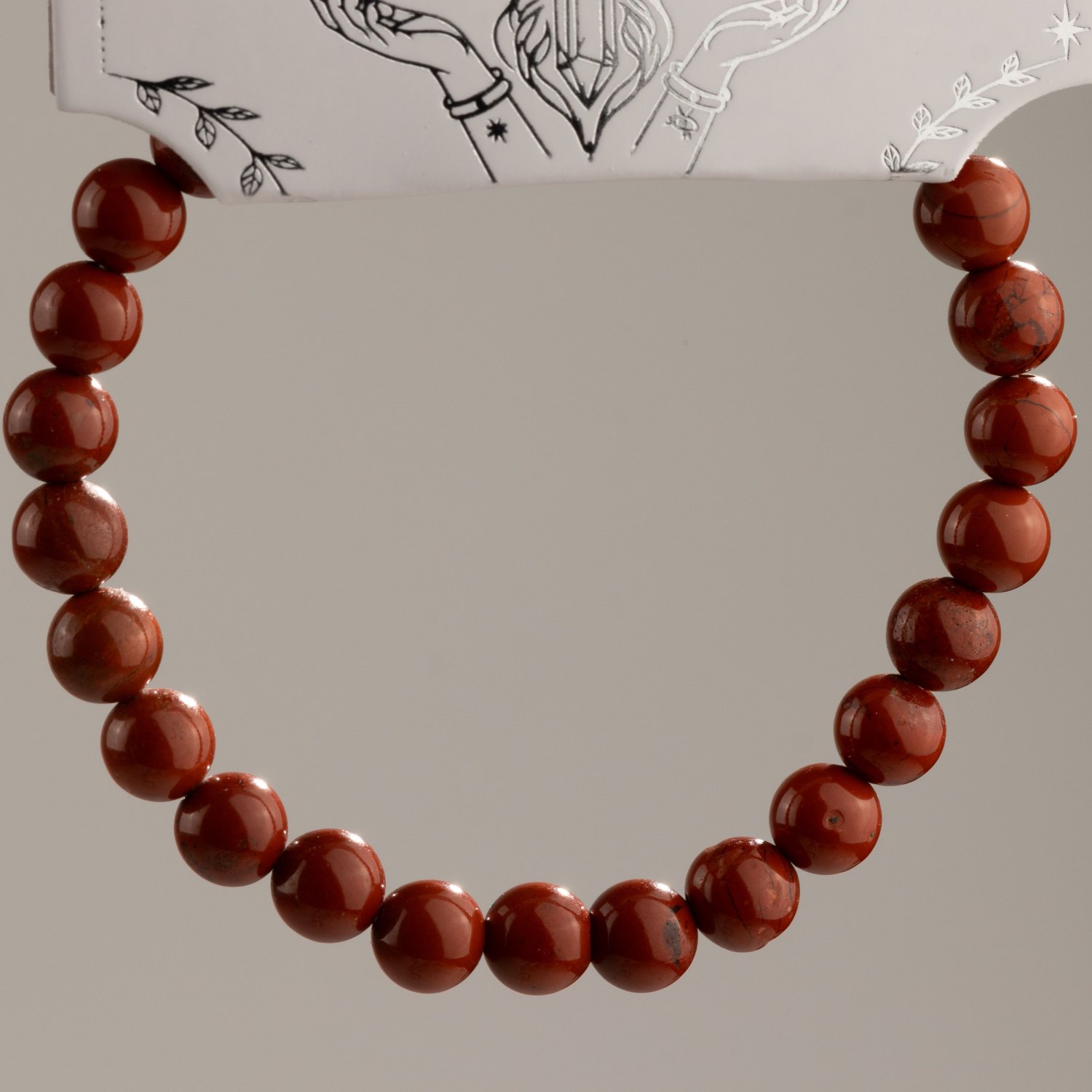 Petite Power Bracelet – Carnelian – 17cm x 6mm2