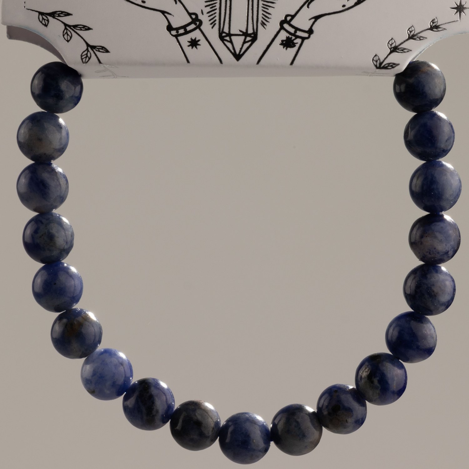 Petite Power Bracelet – Sodalite – 17cm x 6mm2
