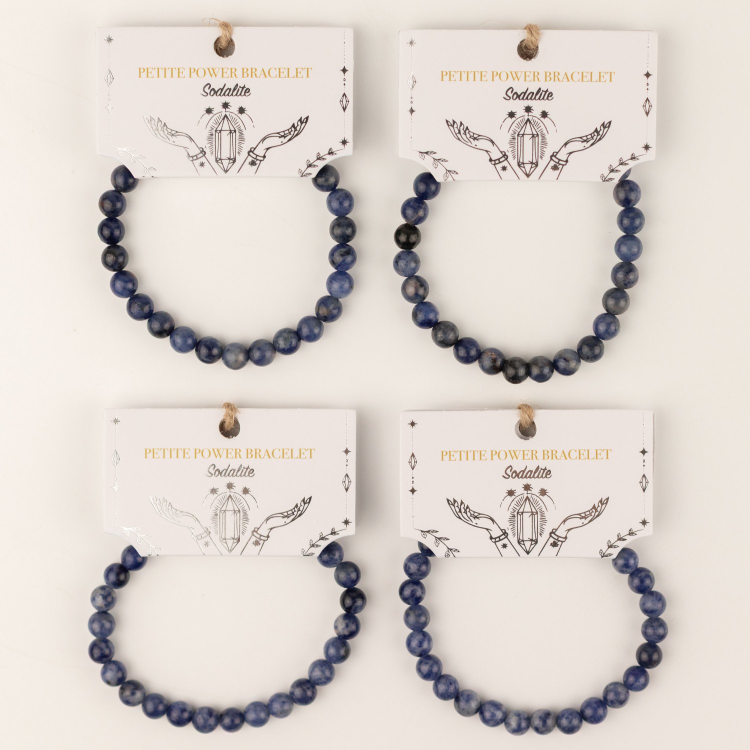Petite Power Bracelet – Sodalite – 17cm x 6mm6