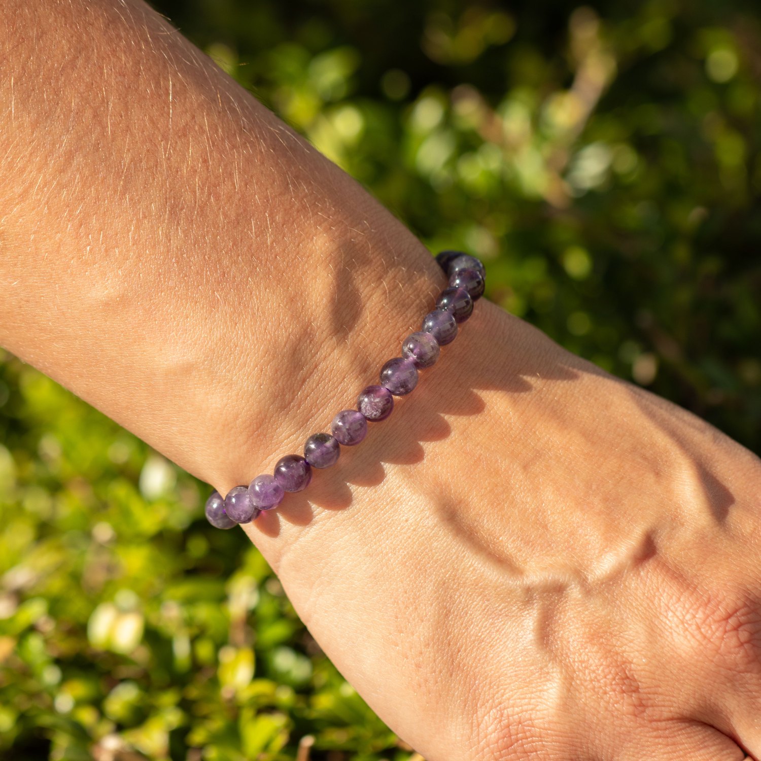 Petite Power Bracelet – Amethyst – 17cm x 6mm3