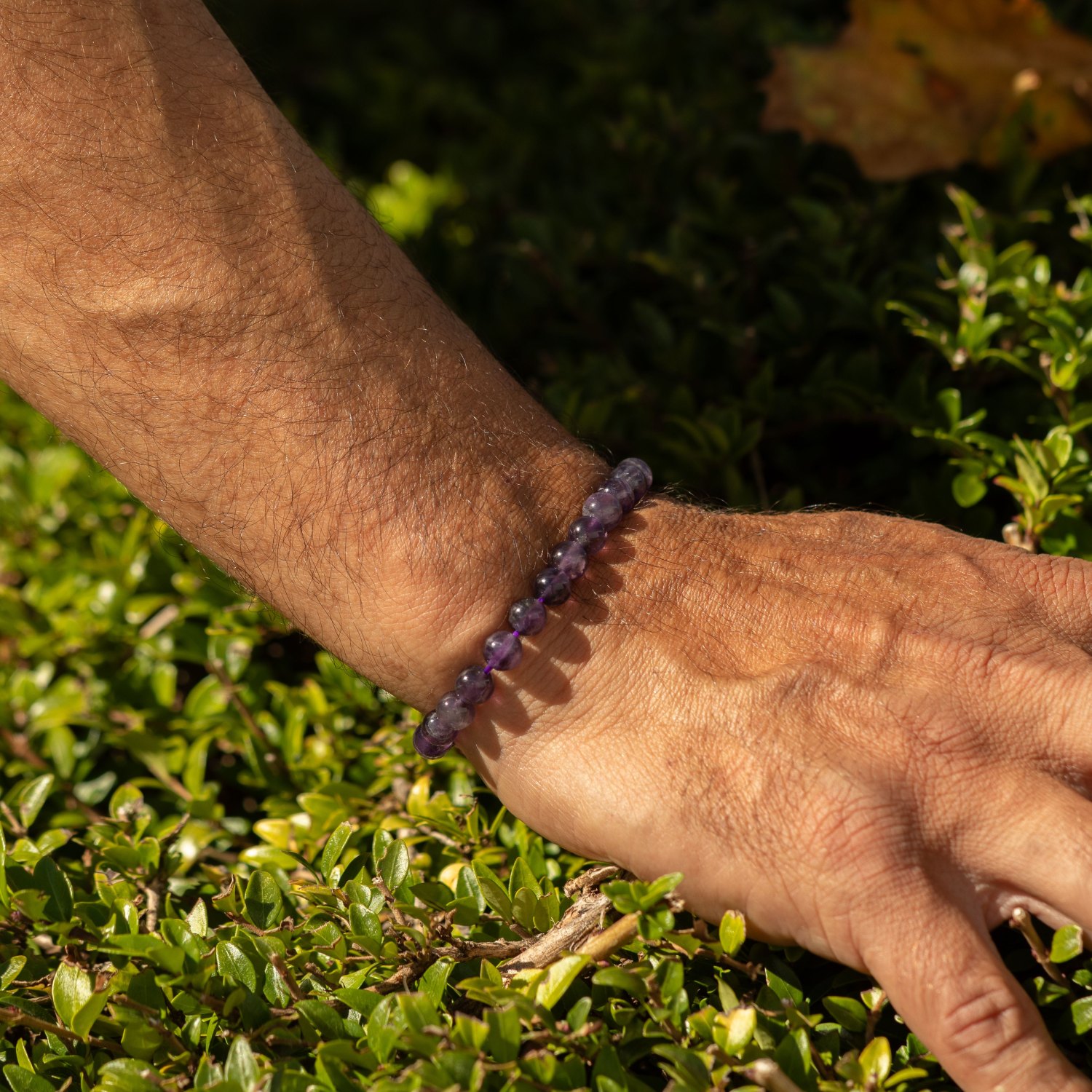 Petite Power Bracelet – Amethyst – 17cm x 6mm5
