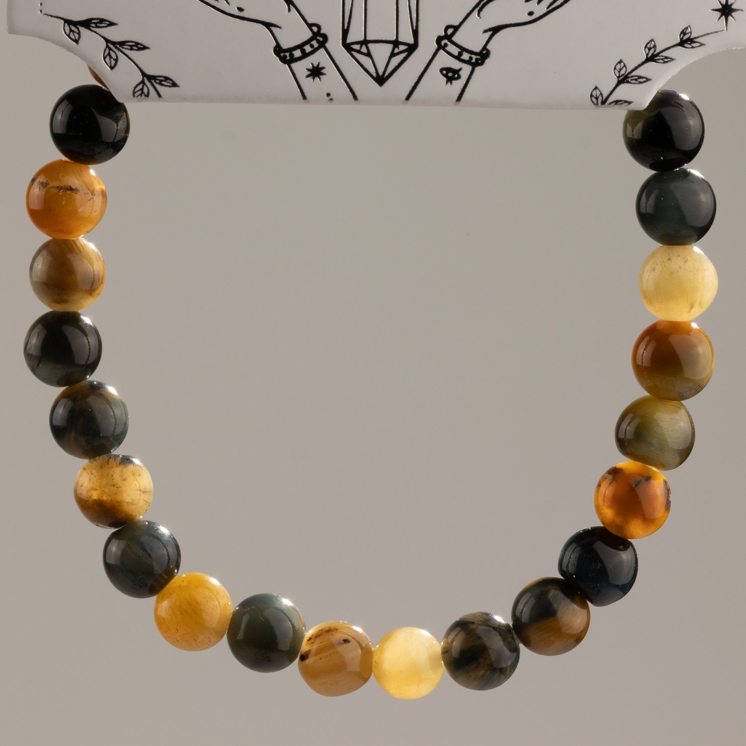 Petite Power Bracelet – Dream Tiger's Eye – 17cm x 6mm2
