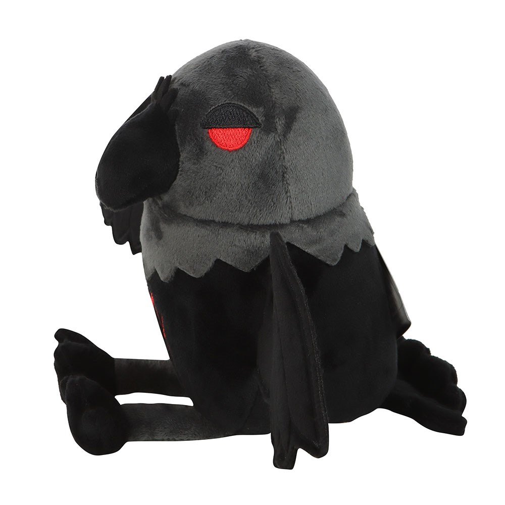 Gothic Raven Plush Toy with All-Seeing Eye1