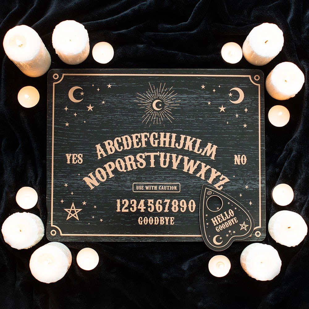 Black Talking Board with Planchette4