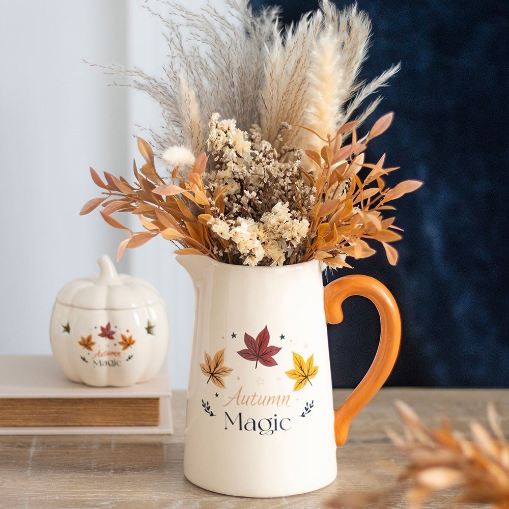 Autumn Magic Ceramic Flower Jug3