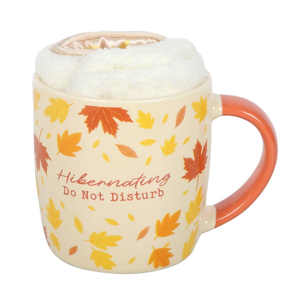 Autumn Hibernation Gift Set with Mug, Fluffy Socks & Eye Mask3