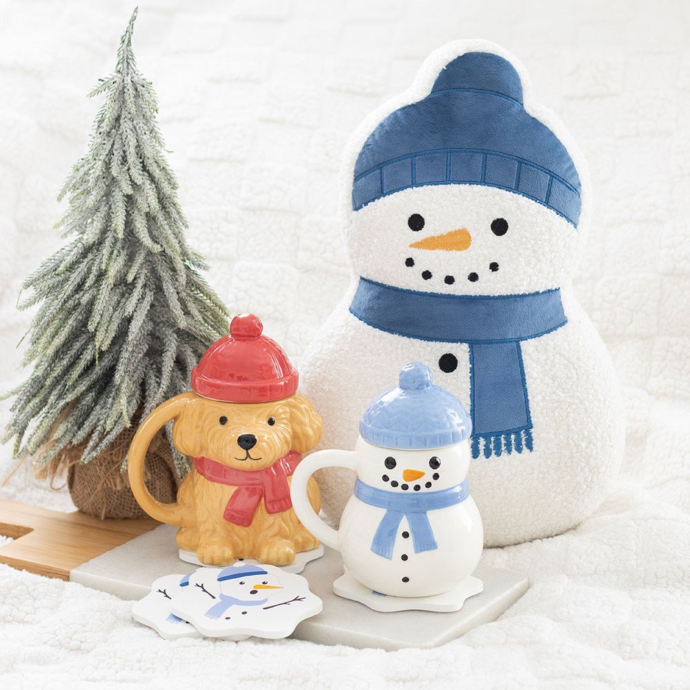 Melting Snowman Coasters – Set of 44