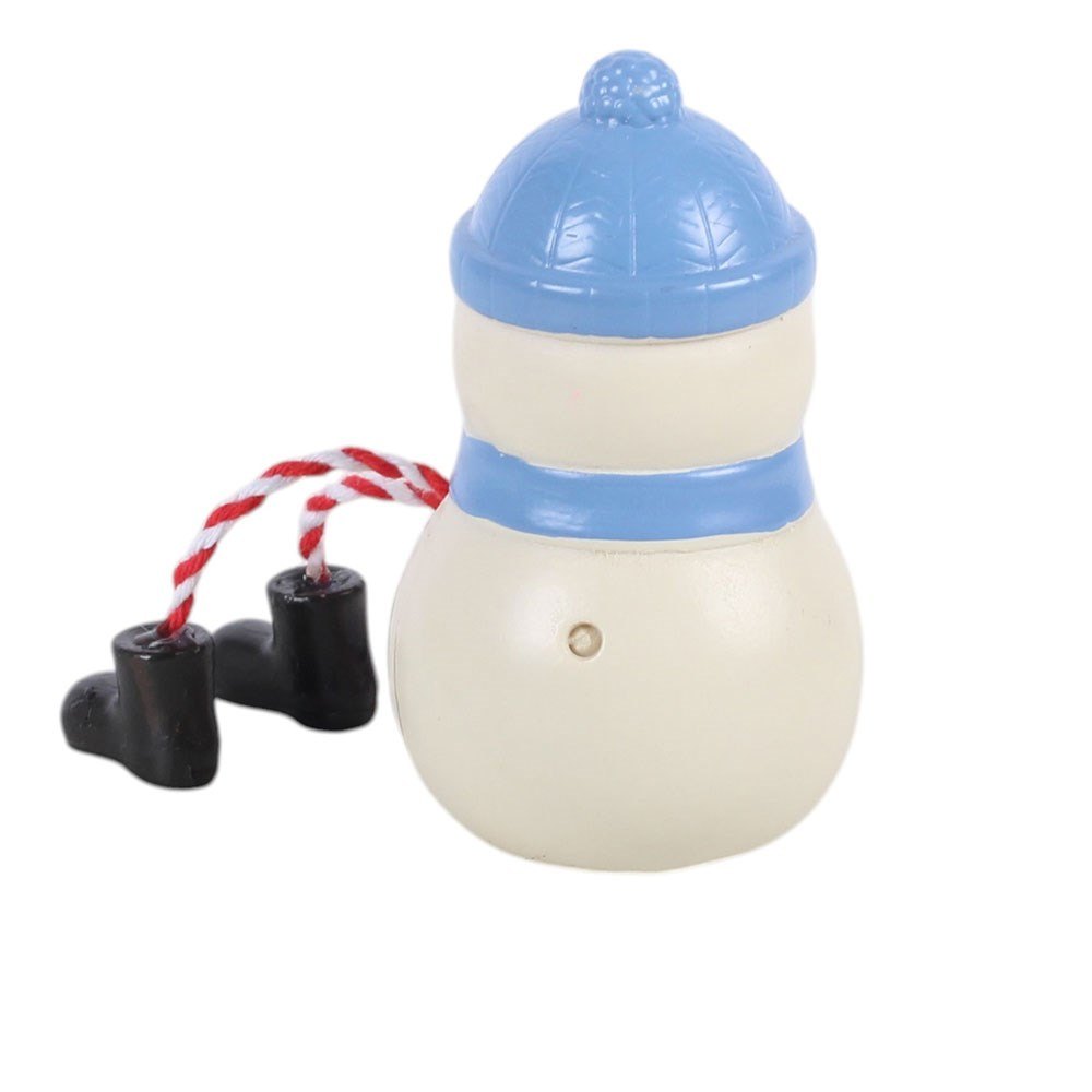 Winter Snowman Dangling Legs Shelf Sitter Ornament3