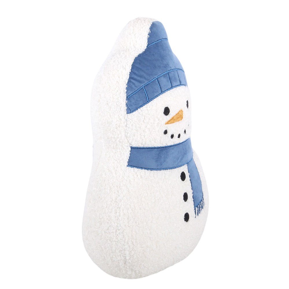 Snowman Shaped Bouclé Cushion2
