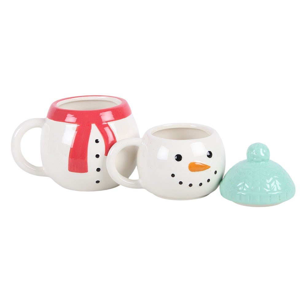 Winter Snowman Stacking Mugs – Set of 21