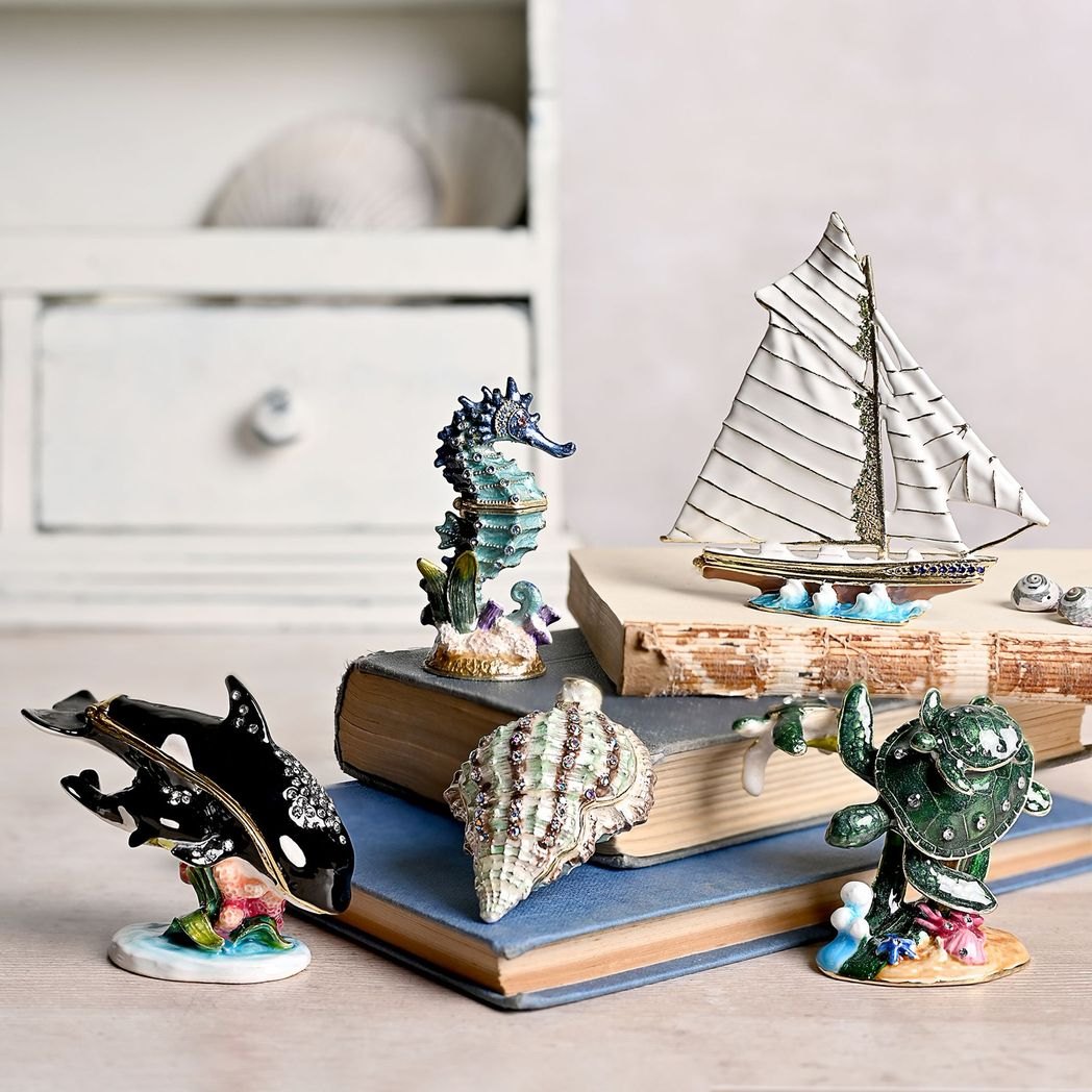 Treasured Trinkets - Sailing Boat Trinket Box3