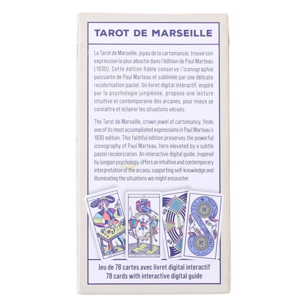 Tarot de Marseille Pastel 78-Card Tarot Deck2