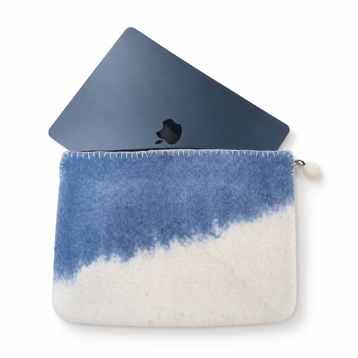 Blue Horizon Felt Laptop Pouch – Up to 14
