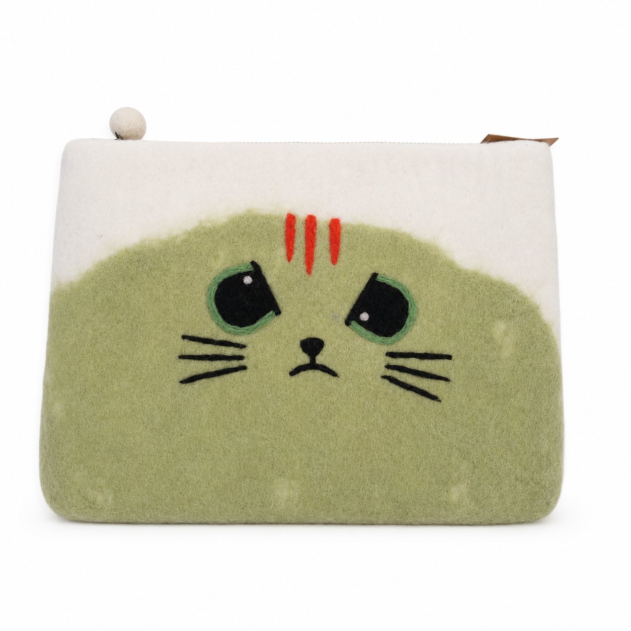Grumpy Cat Felt Laptop Pouch – Up to 14"