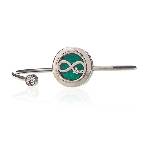 Infinite Love Aromatherapy Diffuser Crystal Bracelet
