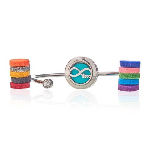 Infinite Love Aromatherapy Diffuser Crystal Bracelet1