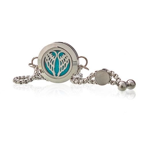 Angel Wings Aromatherapy Diffuser Chain Bracelet – 20mm