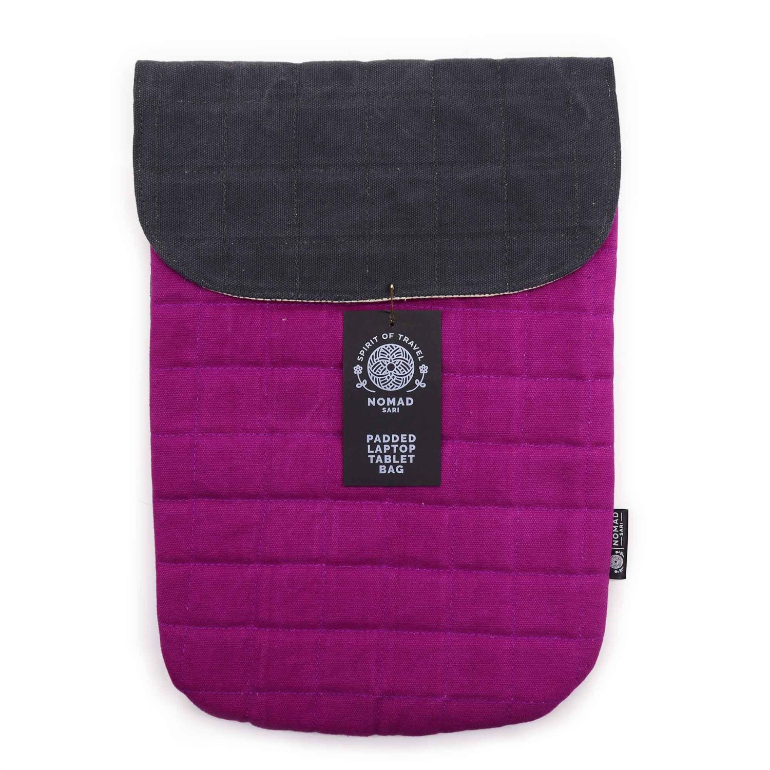Nomad Sari Purple Haze Stonewashed Cotton Laptop Pouch – Up to 13"