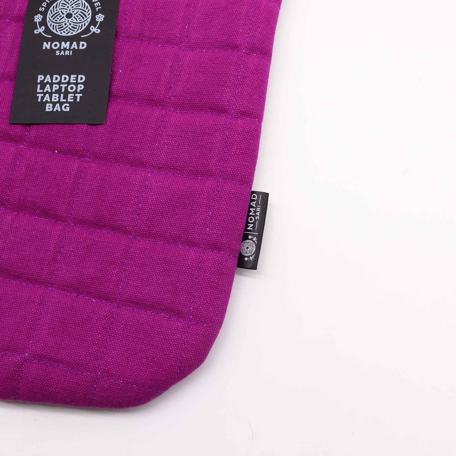 Nomad Sari Purple Haze Stonewashed Cotton Laptop Pouch – Up to 13