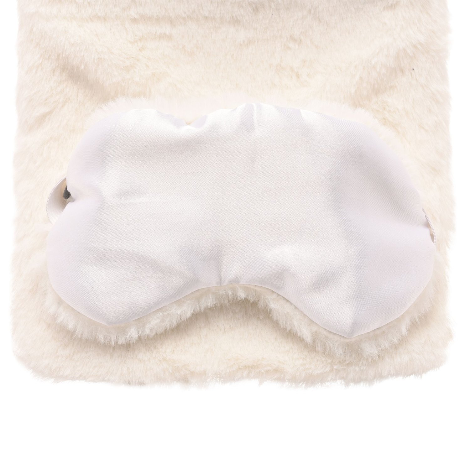 Sophia Layers Snug 1.7L Hot Water Bottle & Eye Mask Set – White4