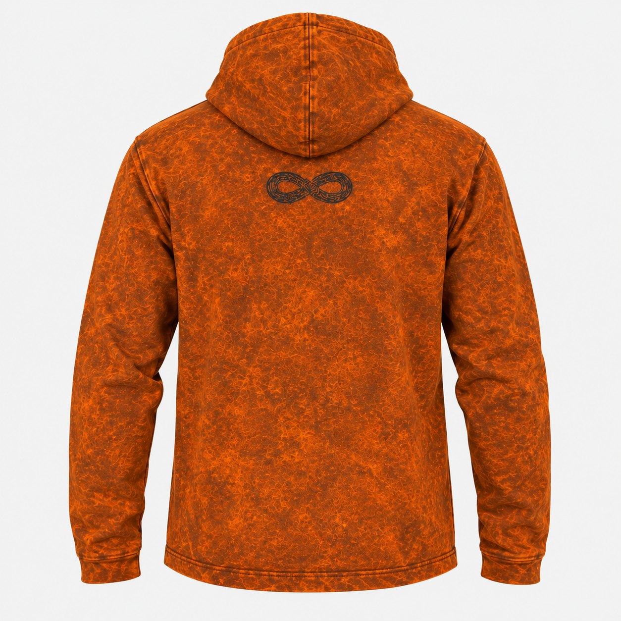 Nomad Sari Stonewashed Kangaroo Pocket Hoodie – Burnt Orange – Size S1
