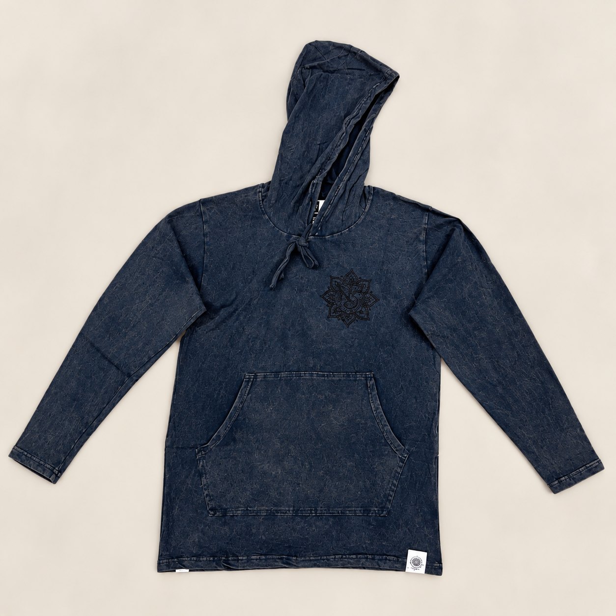 Nomad Sari Stonewashed Kangaroo Pocket Hoodie – Dusty Lavender – Size M7
