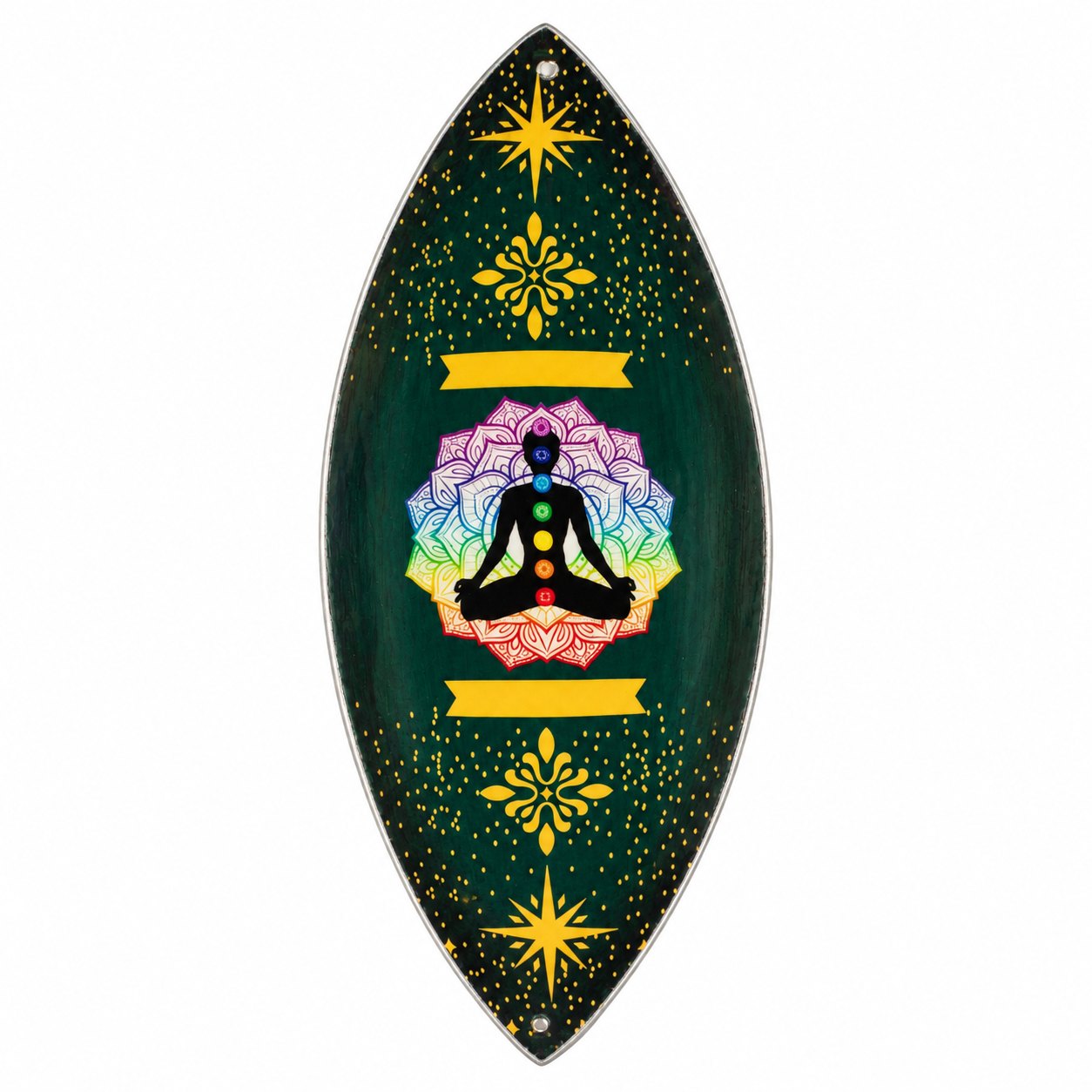 Lotus Buddha Chakra Aluminium Enamel Incense Bowl
