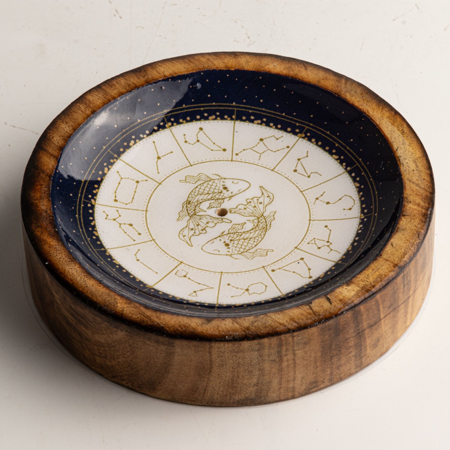 Pisces Zodiac Mini Bowl & Incense Stick Holder2