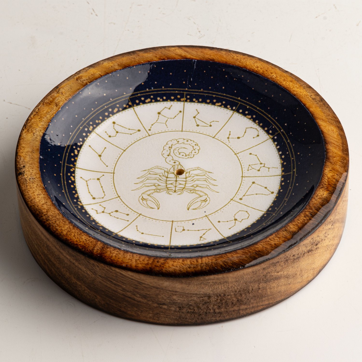 Scorpio Zodiac Mini Bowl & Incense Stick Holder2