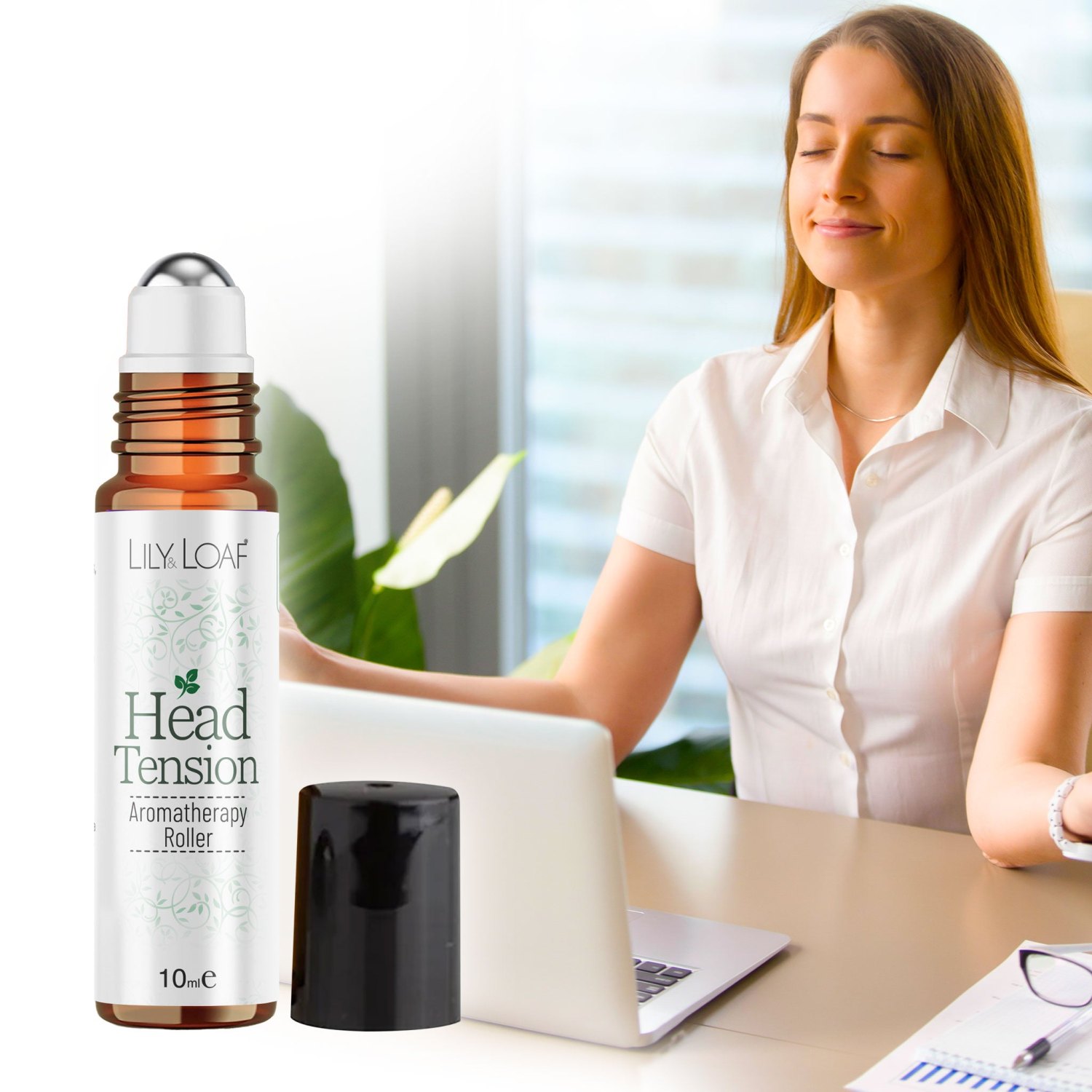 Lily & Loaf Head Tension Aromatherapy Organic Roller – 10ml4