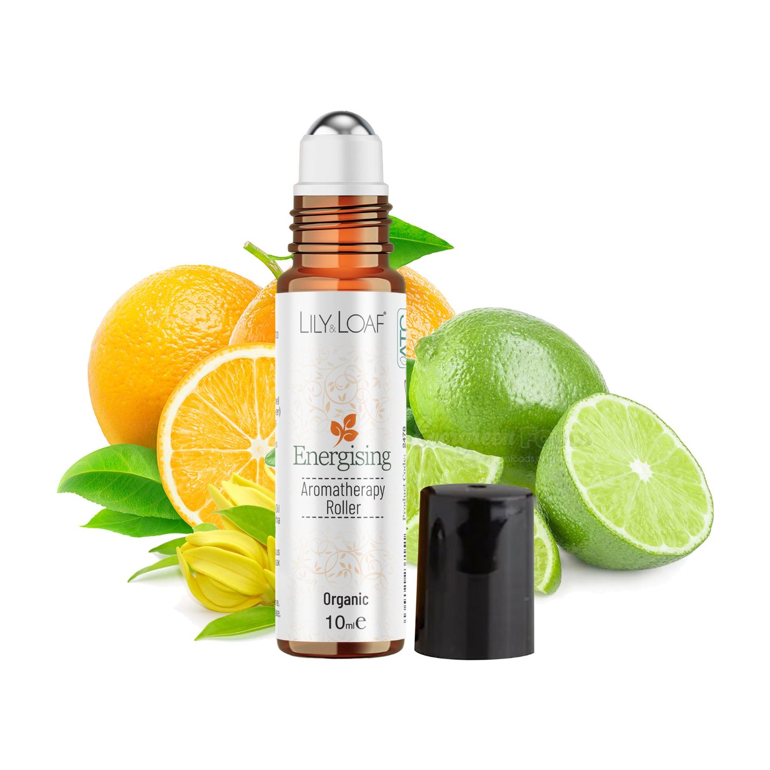 Lily & Loaf Energising Aromatherapy Organic Roller – 10ml