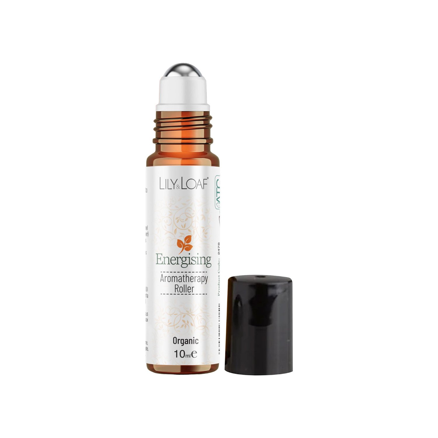 Lily & Loaf Energising Aromatherapy Organic Roller – 10ml1