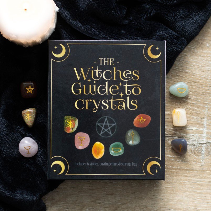The Witches Guide to Crystals Divination Gift Set4