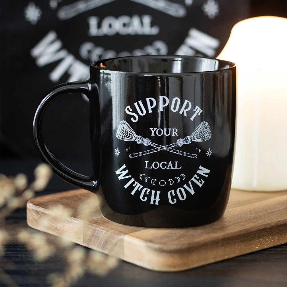 Support Your Local Witch Coven Mug (320ml)3
