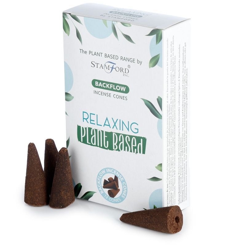 Stamford Relaxing Plant-Based Backflow Incense Cones