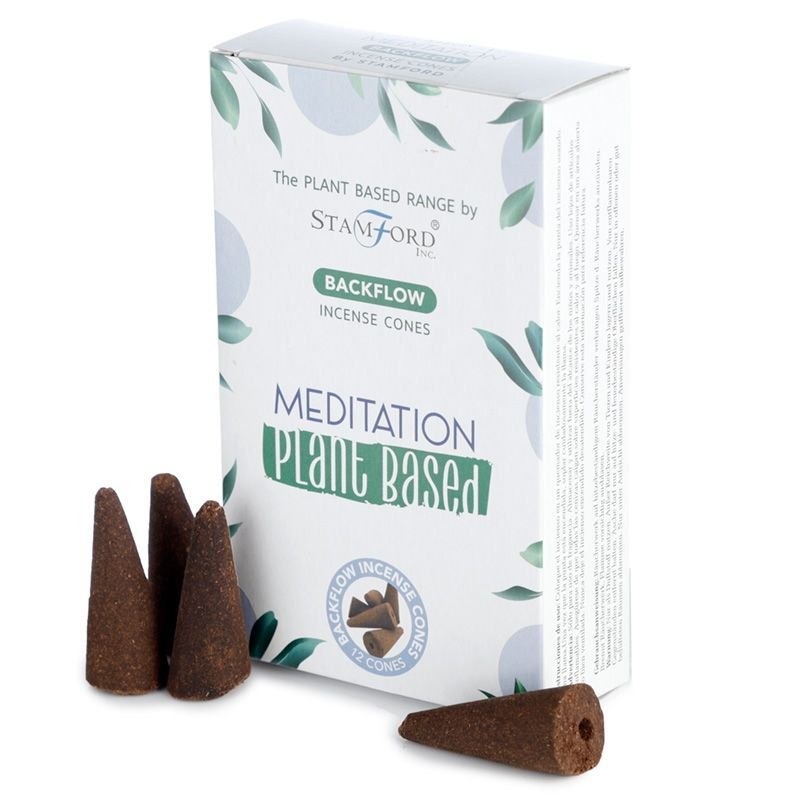 Stamford Meditation Plant-Based Backflow Incense Cones