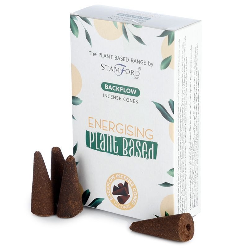 Stamford Energising Plant-Based Backflow Incense Cones