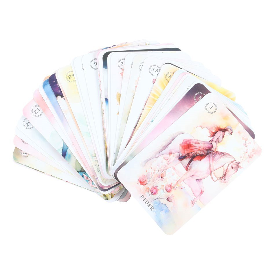 Sweet Blossom Mini Lenormand Card Deck by Irene Captijn2