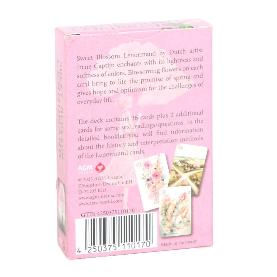 Sweet Blossom Mini Lenormand Card Deck by Irene Captijn3