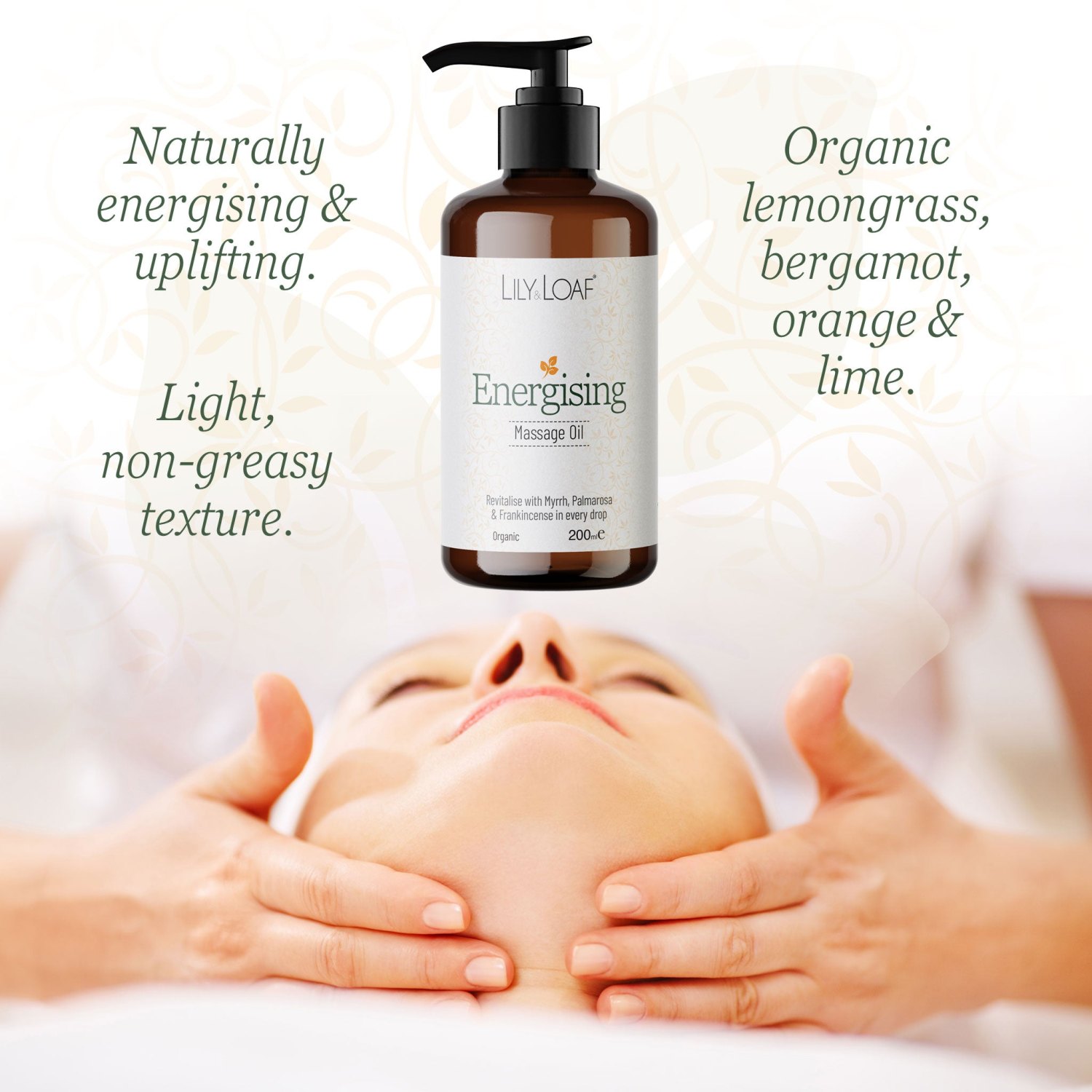 Lily & Loaf Energising Aromatherapy Massage Oil – 200ml2