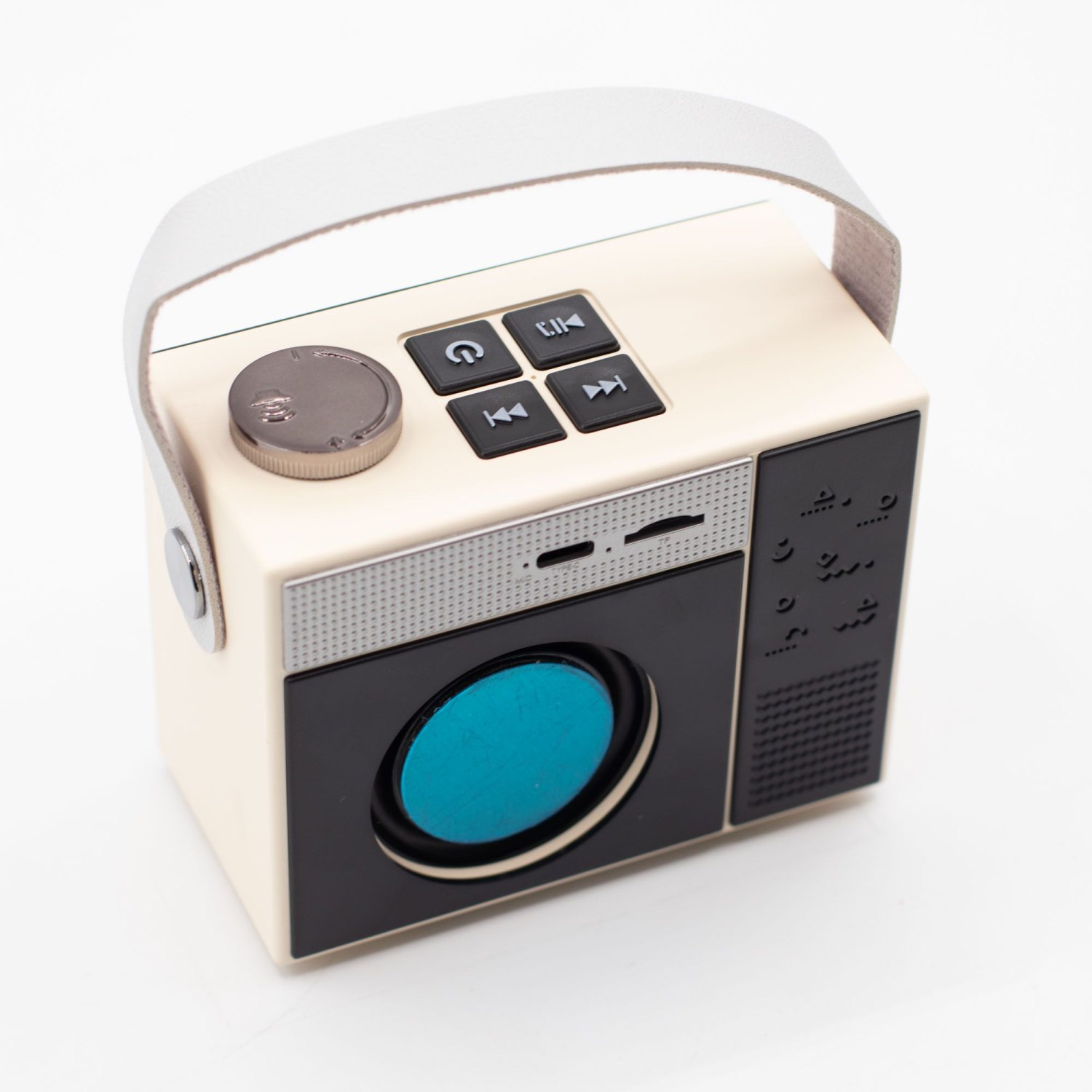 JojoCat C10 Retro Radio-Style Bluetooth Speaker1