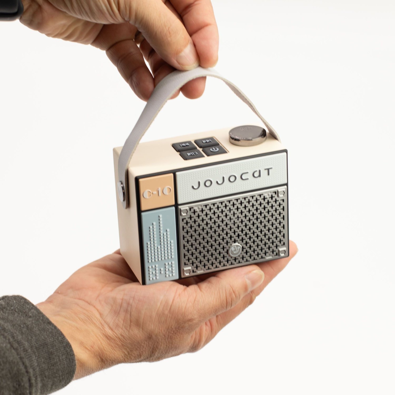 JojoCat C10 Retro Radio-Style Bluetooth Speaker2