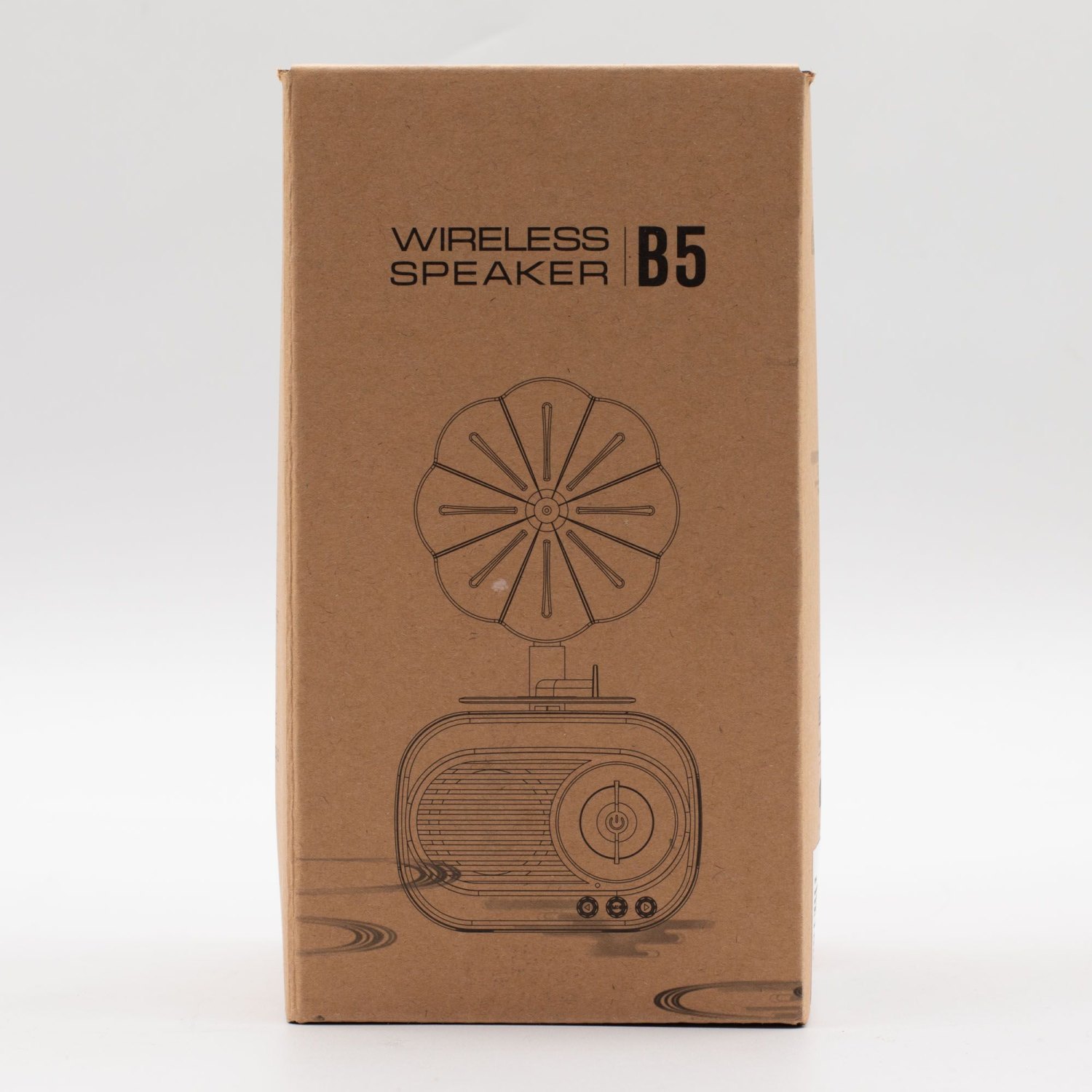 Retro Mini Gramophone Bluetooth Speaker & FM Radio – 5W7