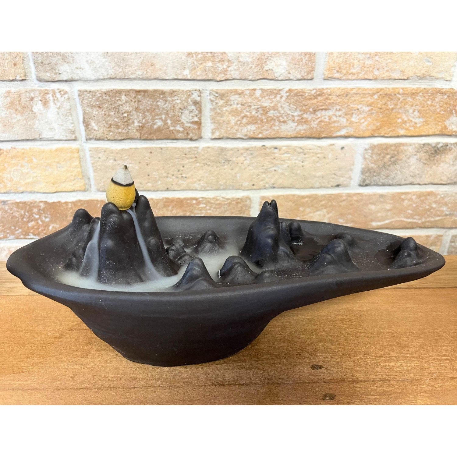 Mountain Scape Ceramic Backflow Incense Burner1