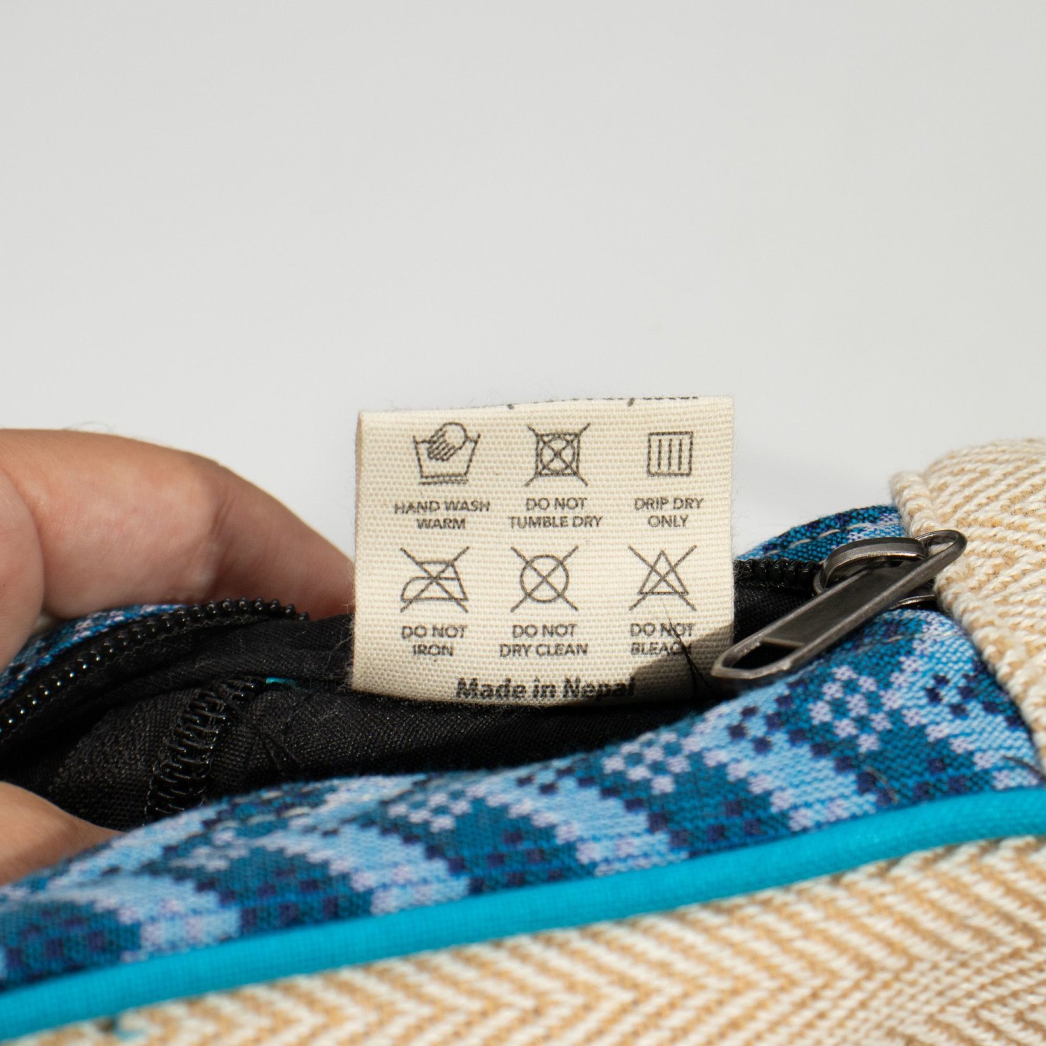 Medium Kathmandu Dhaka Cotton & Hemp Backpack11