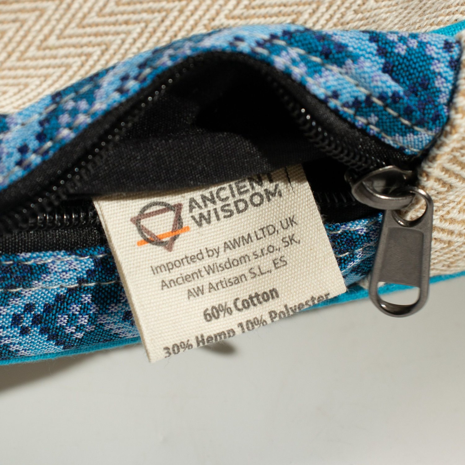 Medium Kathmandu Dhaka Cotton & Hemp Backpack5