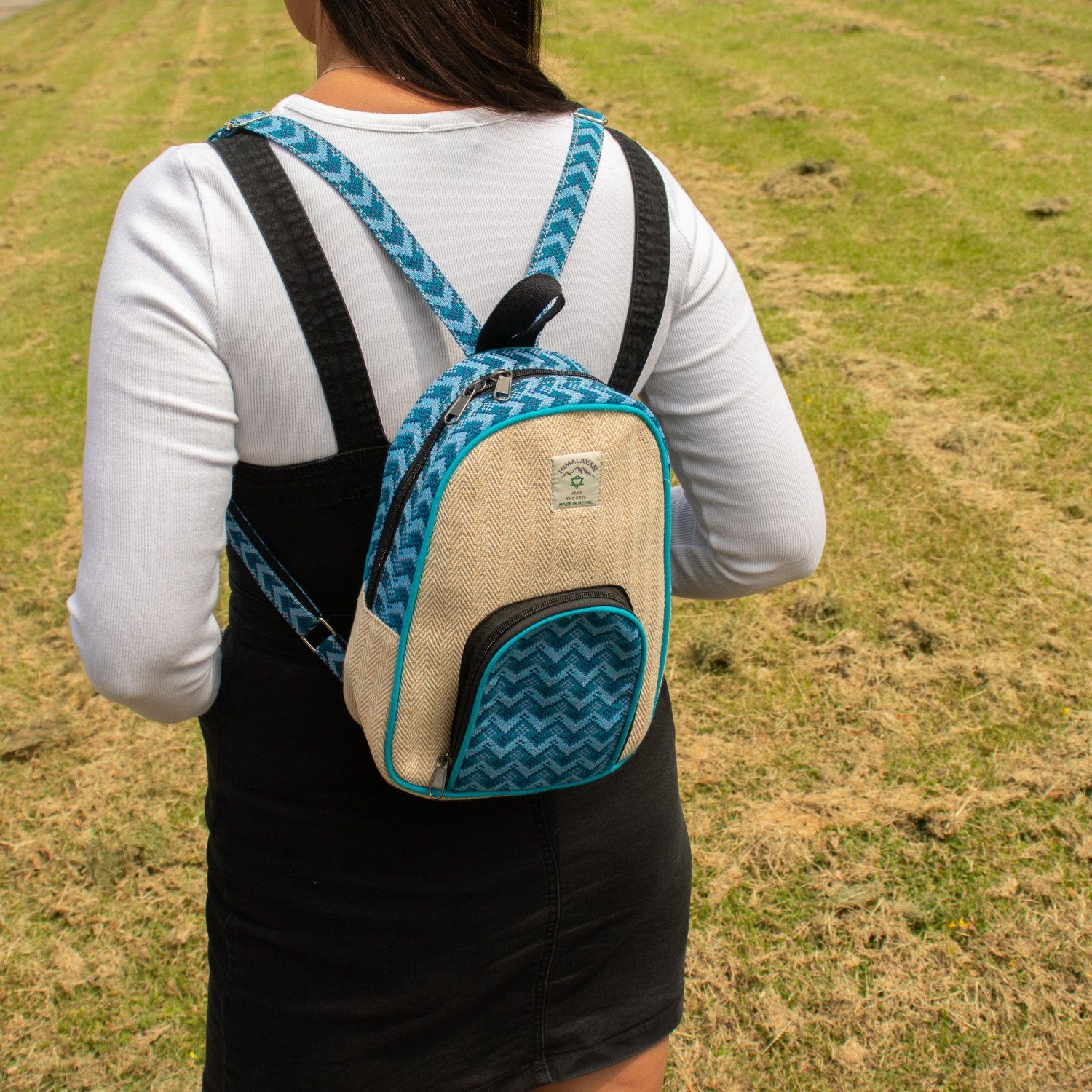 Medium Kathmandu Dhaka Cotton & Hemp Backpack8