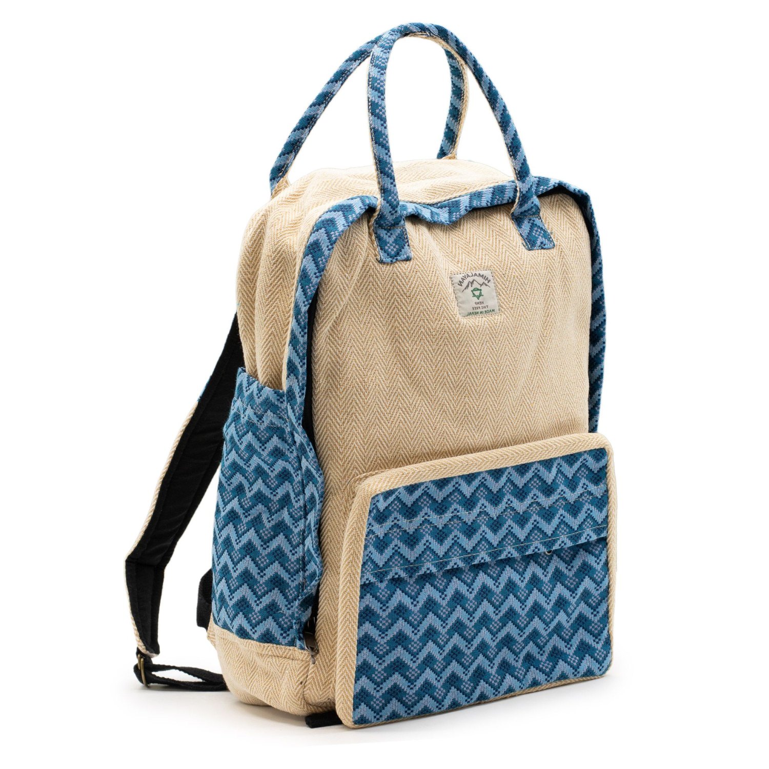 Large Kathmandu Dhaka Cotton & Hemp Backpack