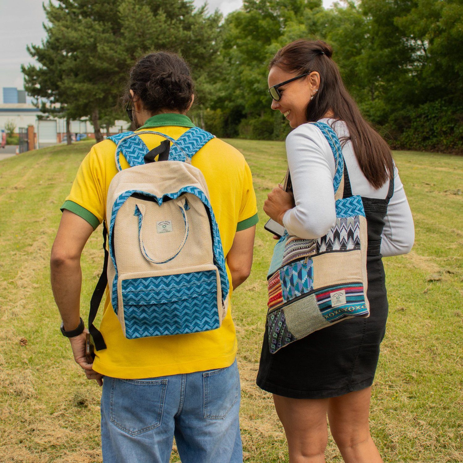 Large Kathmandu Dhaka Cotton & Hemp Backpack10