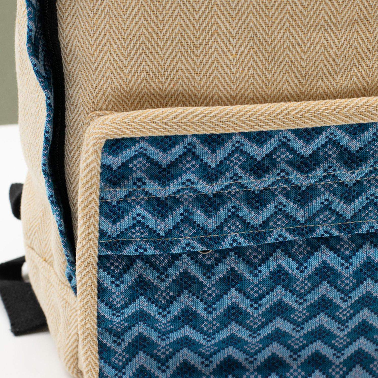 Large Kathmandu Dhaka Cotton & Hemp Backpack6